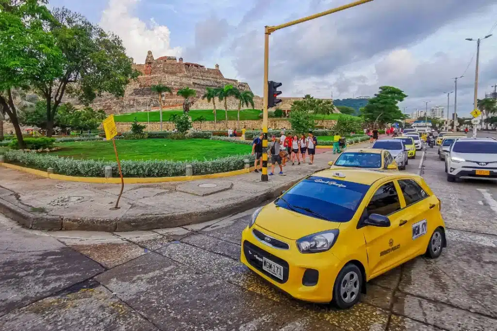 Taxis and Ride Apps in Cartagena
